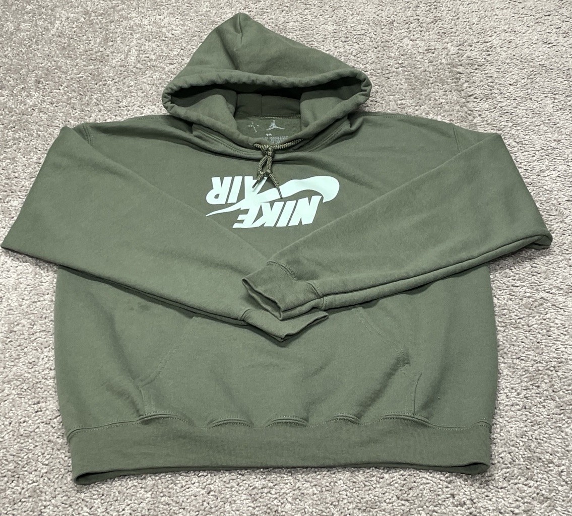 Travis Scott x Nike Air Jordan Highest in the Room Cactus Jack Olive Hoodie - M