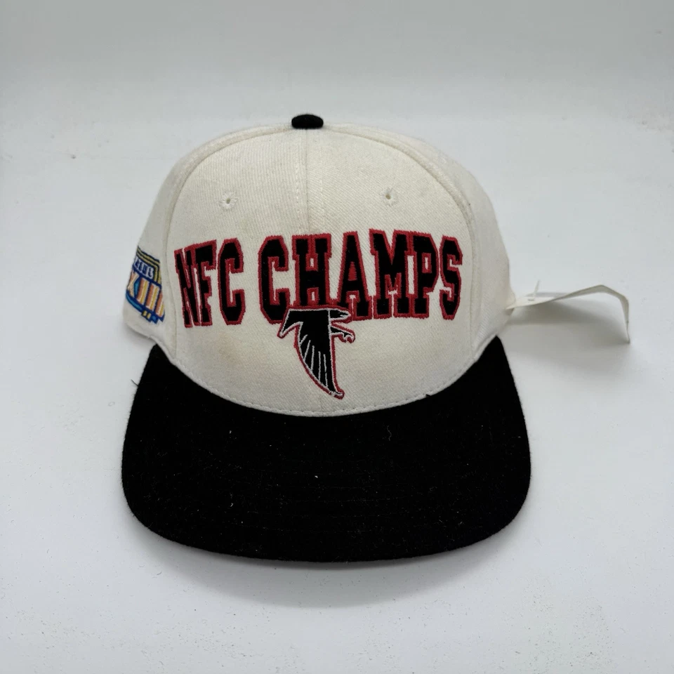 Sombrero Snapback Vintage Atlanta Falcons 1998 NFC Champions Super Bowl XXXIII NFL Foto 2 de 4