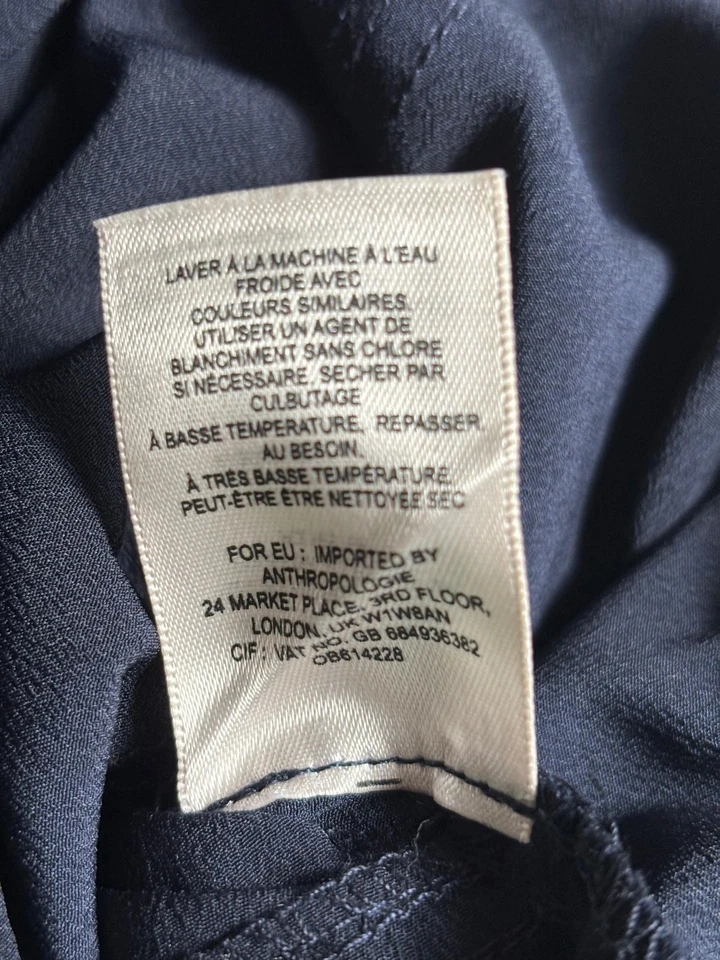 Elevenses Romper Womens Size L Utility Overalls Shorts Pockets Anthropologie - Image 4 of 4