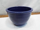 Nice Fiesta Ware Dark Cobalt Blue #1 size Nesting Vintage Pottery Mixing Bowl