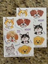 Suzy's Zoo Stickers: 2 Sheets Dogs and Cats