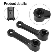 pedivelle per cyclette 89 mm realizzate in ferro robusto perfette per allenament
