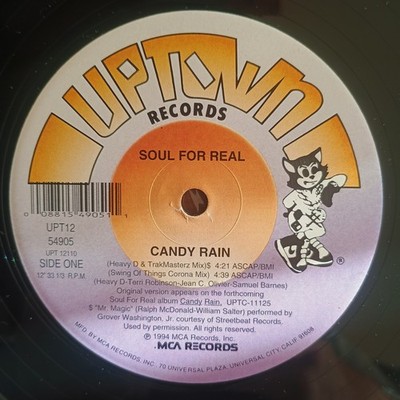 Soul For Real    Candy Rain  12'' US-1994 PRESS VG+