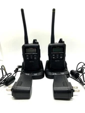 ICOM IC-DR3 Digital Transceiver 27 Channels with 2 Charging Stands Used