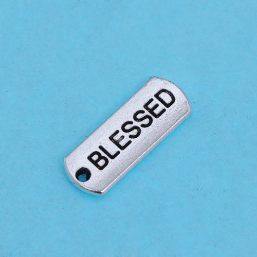 100 Pezzi Ciondoli Affermazione Charm Bulk Charms per Bracciali - Foto 6 di 12