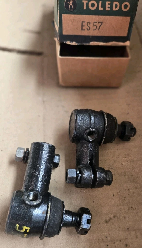 Toledo ES57 R L Set of Tie Rods Dodge 1935 1936 1937 1938  Plymouth Dodge Truck - Image 2 of 2