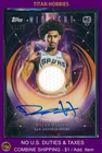 2025-26 Topps Midnight Rookie Jersey Autograph #DH Dylan Harper AUTO RC /75
