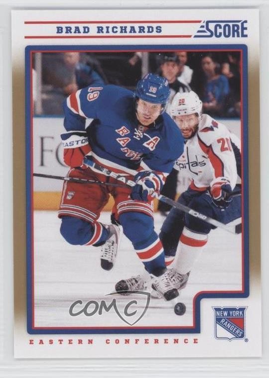 2012-13 Score Gold Rush Brad Richards #313 0a1