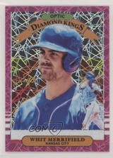 2019 Donruss Optic Diamond Kings Pink Velocity Prizm 144/199 Whit Merrifield e6p