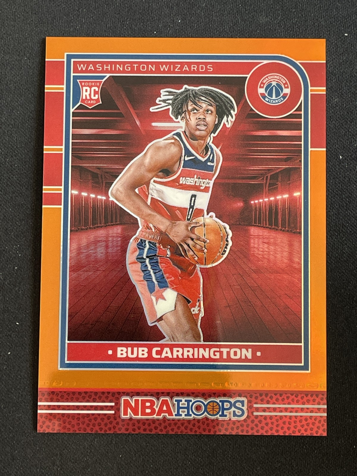 Bub Carrington 2024-25 Panini Hoops Premium Orange 186/199 #244