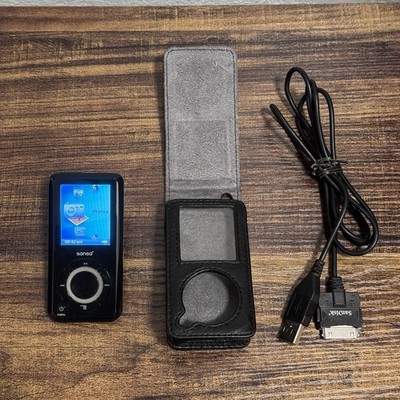 SanDisk Sansa e260 4GB Digital Media MP3 Player Black Bundled With Charger Works