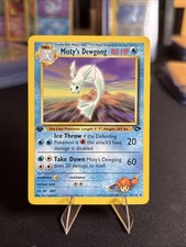Misty's Dewgong 54/132 NM 1st Edition Gym Challenge 2000 WotC Vintage Pokémon TC on eBay