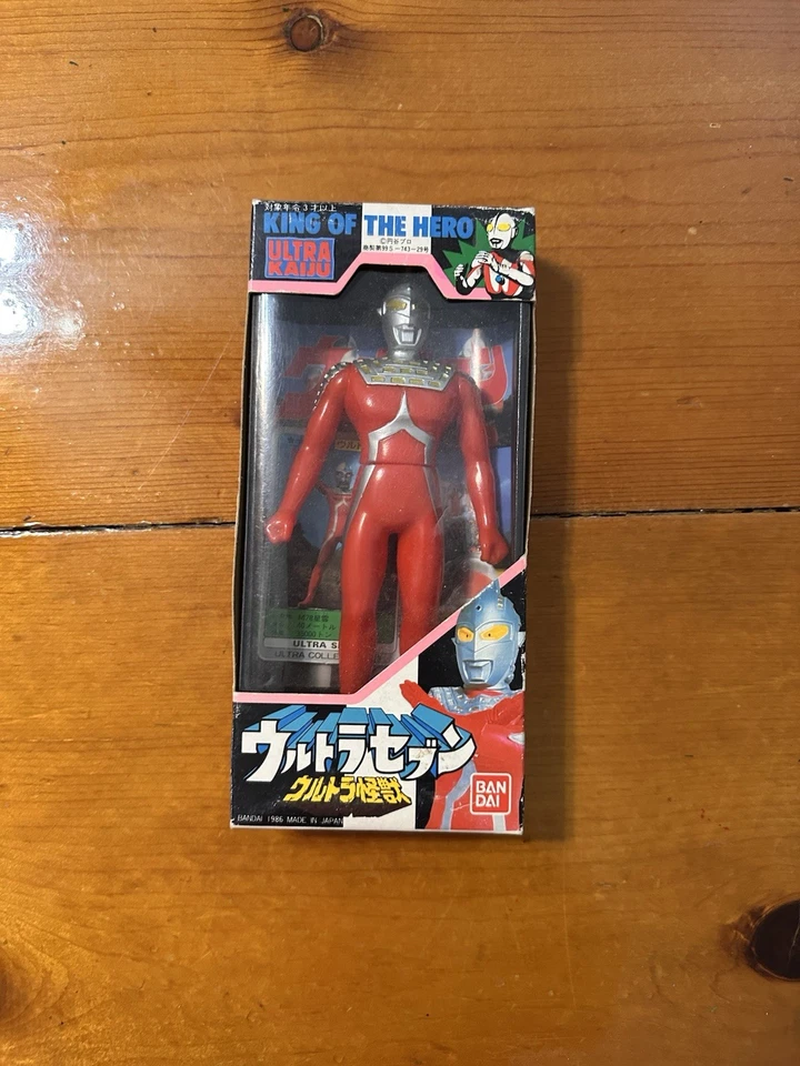 Ретро Ultra Man фигурки украсть проданы все оригинальные карты в коробке из 80-х - Изображение 3 из 4