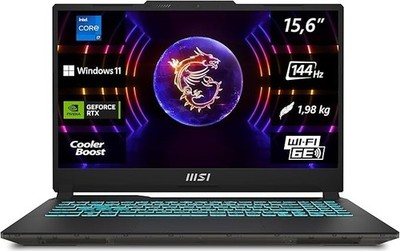 MSI Cyborg 15 Gaming Laptop, 15,6'' Full HD 144Hz, Intel Core i7-13620H, NVIDIA G