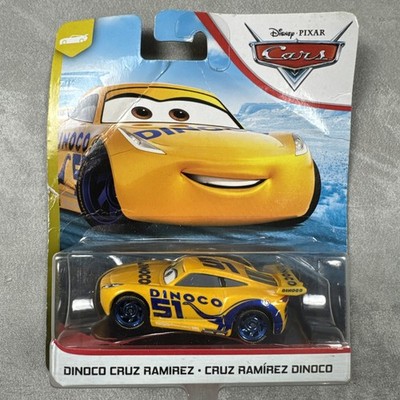 Disney Pixar Cars Dinoco Cruz Ramirez Official Mattel Diecast