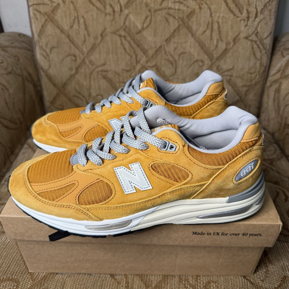 New Balance 991v2 Made in England Brights Revival Pack - Yellow