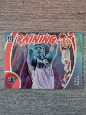 Steve Nash 2020-21 Donruss Optic Raining 3s Red Prizm Dallas Mavericks BB-371