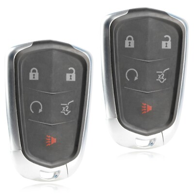 2 Key Fob Remote for 2015 2016 2017 2018 2019 Cadillac SRX Escalade HYQ2AB