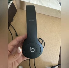 Beats By Dr Dre black in color