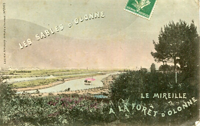 Map LES SABLES D'OLONNE Le Mireille à la forêt d'Olonne 