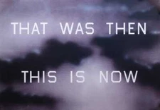 That was Then This is Now By Ed Ruscha -Quality Print