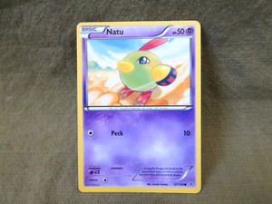 Pokemon Trading Card - Roaring Skies: Natu 27/108