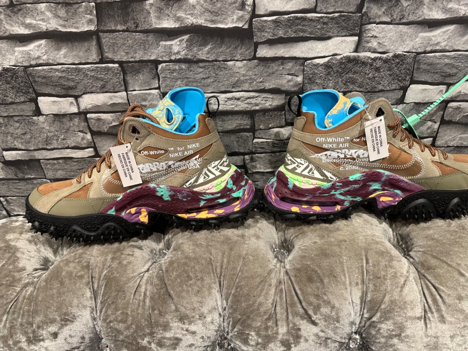 OFF WHITE X NIKE NIKE x Off White Air Terra Forma Marrone Archeo