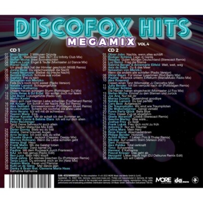 DISCOFOX HITS MEGAMIX VOL.4  2 CD NEU