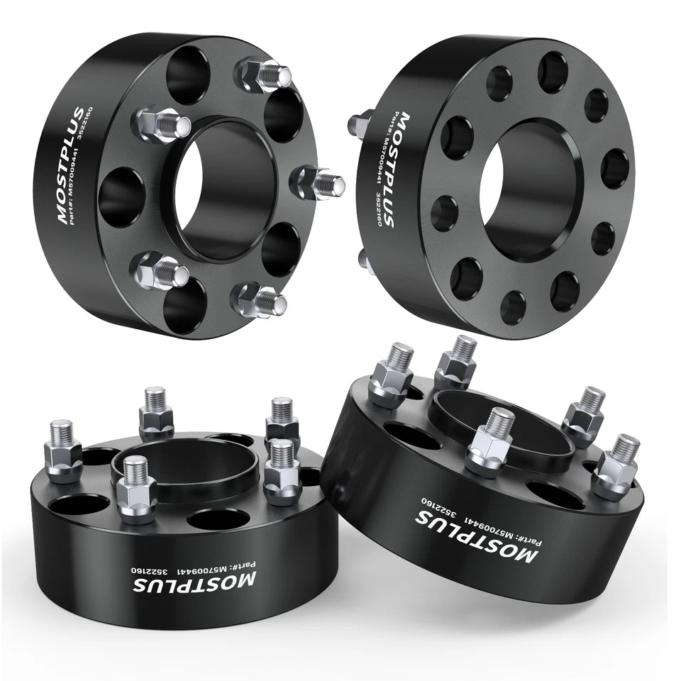 4PCS 2" 5x5 Hubcentric Wheel Spacers fits Jeep JK JKU Wrangler Grand Cherokee - Image 3 of 4
