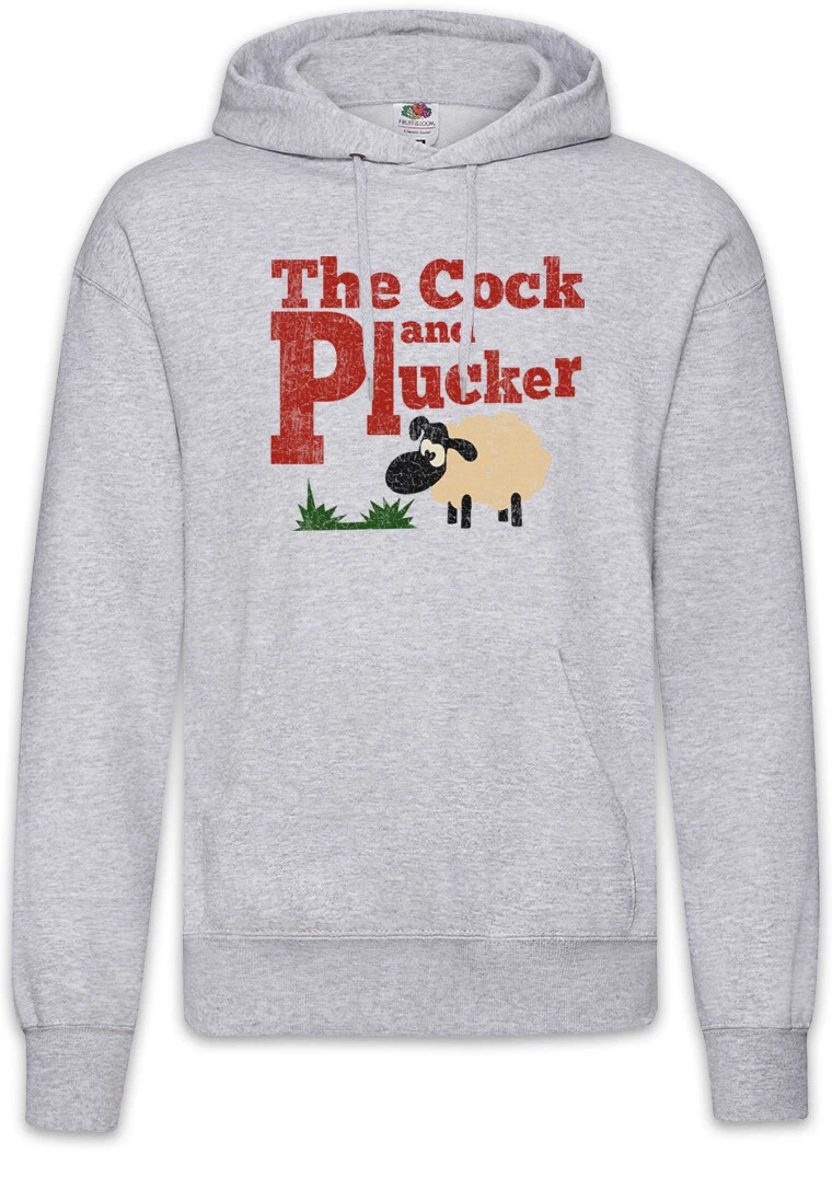 The Cock And Plucker Hoodie Pullover Logo Symbol Conker's Bad Game Fur Day