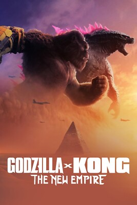 Godzilla x Kong The New Empire Film POSTER Plakat 100x70 91,5x61 70x50cm  -30b