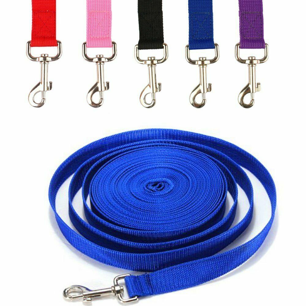 Dog Training Lead 10 Meters Extra Long Strong Leash Recall Line Walking