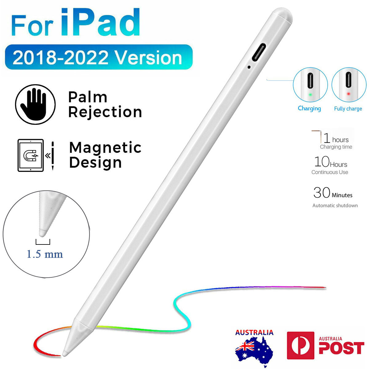 Ipad 6th Apple Pencil For Ipad 8th Generation Stylus Pencil For
