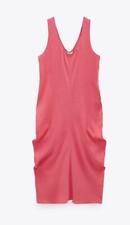 ZARA WOMEN FLOWY VOLUMINOUS DRESS  SIZE M