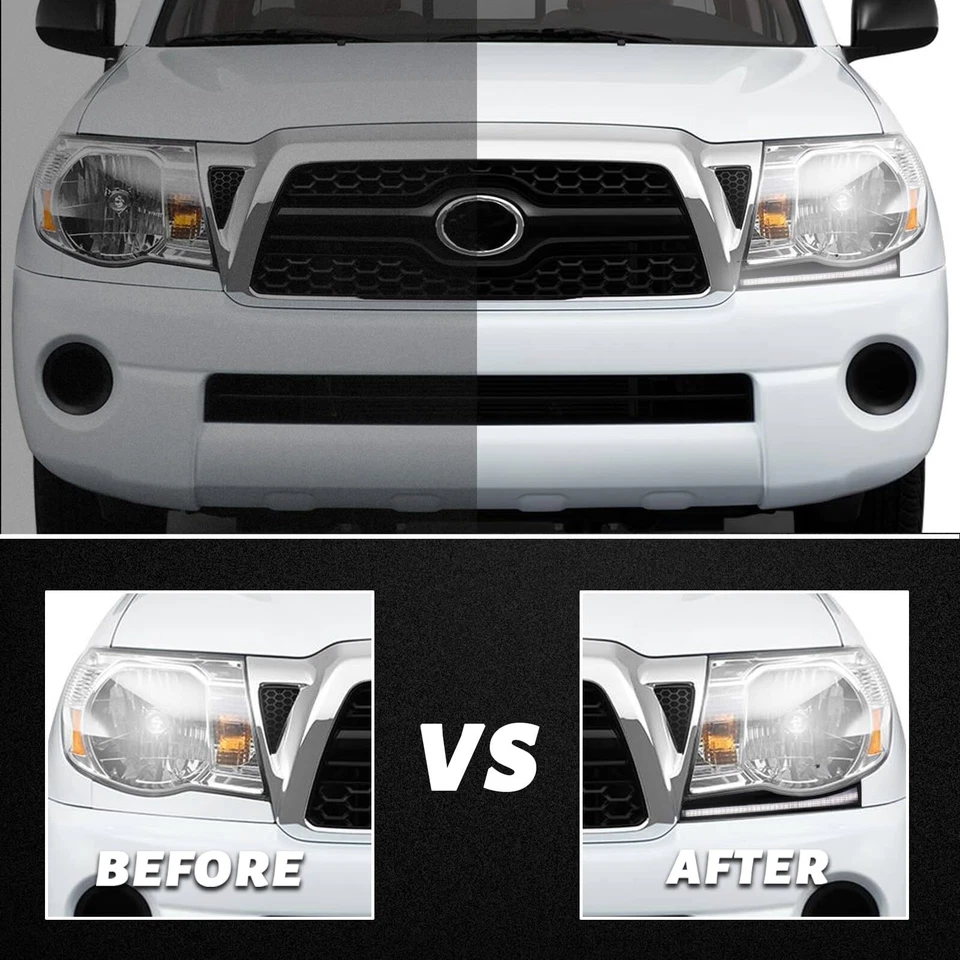Luces de circulación diurna LED DRL para Toyota Tacoma 2005-2011 Foto 4 de 4