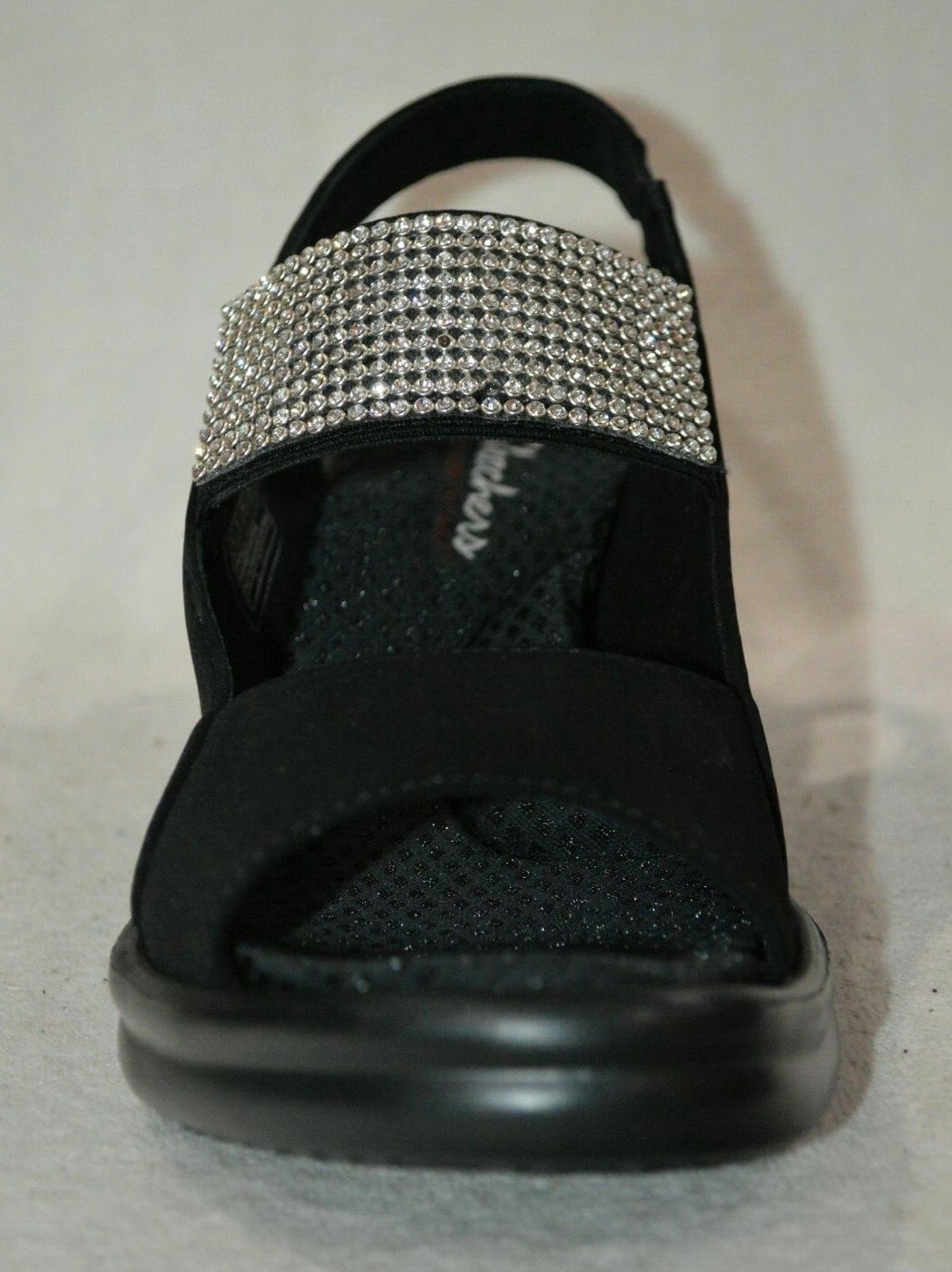 women's rumblers sparkle on wedge sandal