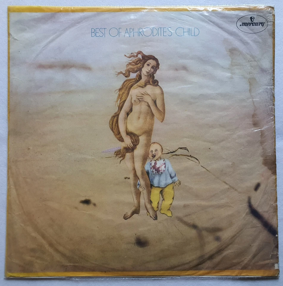 APHRODITE'S CHILD THE BEST OF 1971 UNIQ NON-GF SLEEVE & PS MEGARARE CHILEAN PRS! - Image 2 of 4