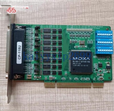 1PCS Original MOXA multi serial port card 8-port RS232/422/485 CP-118U in stock