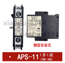 1PC New Shihlin Contactor auxiliary contact APS-11 1NO1NC #LL