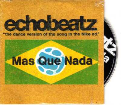 Echobeatz - Mas Que Nada - CDS - 1998 - House Latin 2TR Cardsleeve