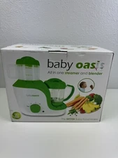 Smart Planet Baby Oasis Electric All-In-One Baby Food Maker Steamer Blender BFM1