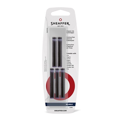 Sheaffer Tintenpatronen - Blau-Schwarz