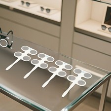 4  Optical Flipper Optometry Plastic Flip Trial For Lens Confirmation Test 21mm