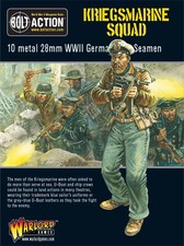 Kriegsmarine Squad - German Troops Bolt Action WWII Warlord Games New 