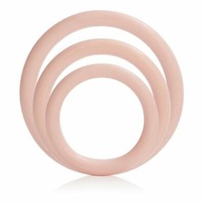 3 Silicone Penis Erection Enhancer Prolong Cock Ring Delay Ejaculation S M L