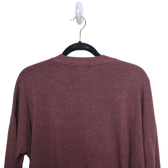 Colsie Reddish Brown Sweater Medium - image 6