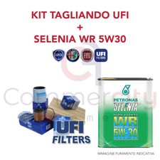 KIT TAGLIANDO FILTRI UFI +OLIO SELENIA 5W30 FIAT DUCATO 2.3 MULTIJET 109KW 148CV