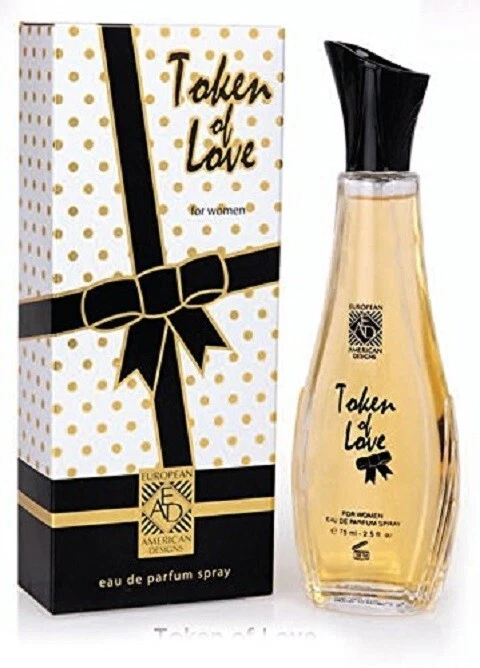 TOKEN OF LOVE women s designer EDT 2.5 oz perfume spray by EAD eBay