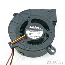 NIDEC G60T12MS2ZZ-52J314 6025 DC12V 0.30A 6CM 3-Wire Cooling Fan