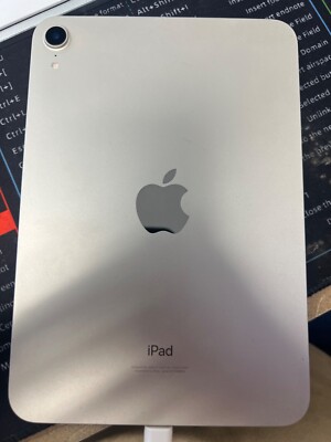 Apple iPad Mini 6th Gen 64GB Starlight Wi-Fi - (Great Condition) 93% Battery